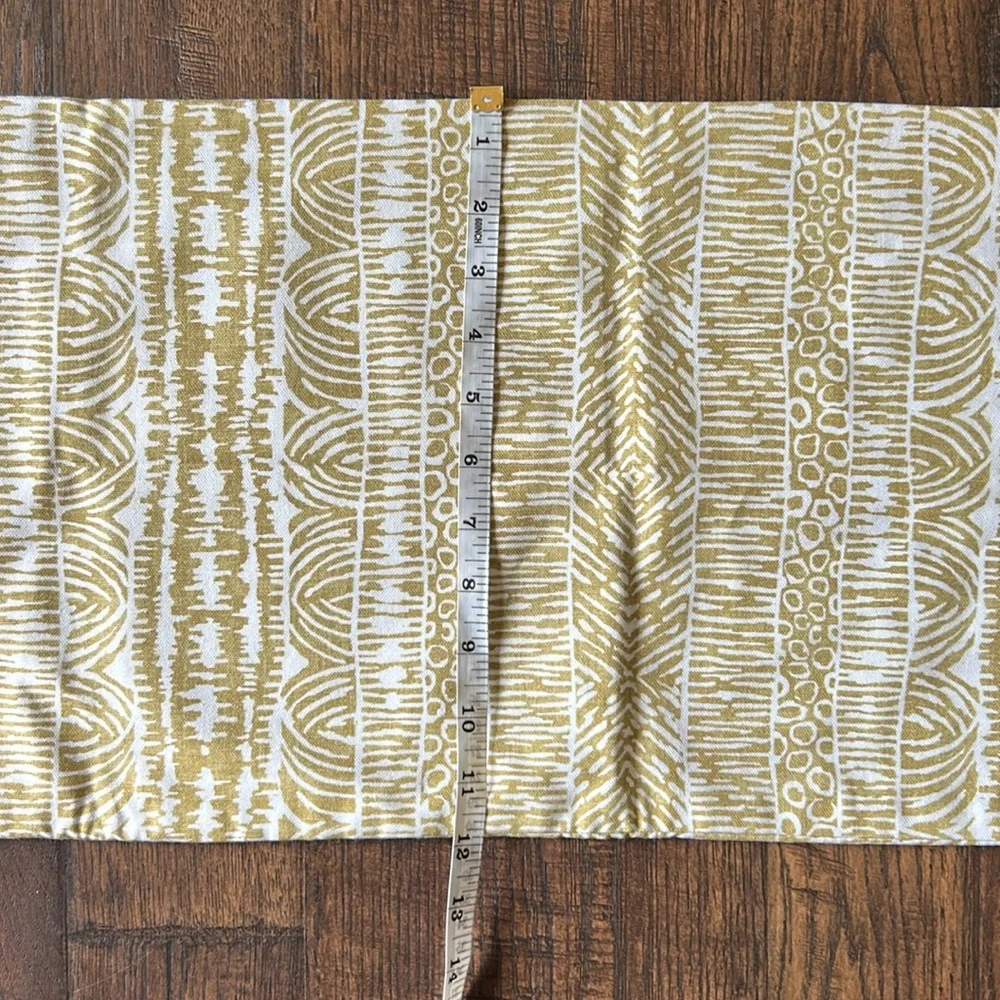 Robert Allen Global Lines Amber Pillow Cover